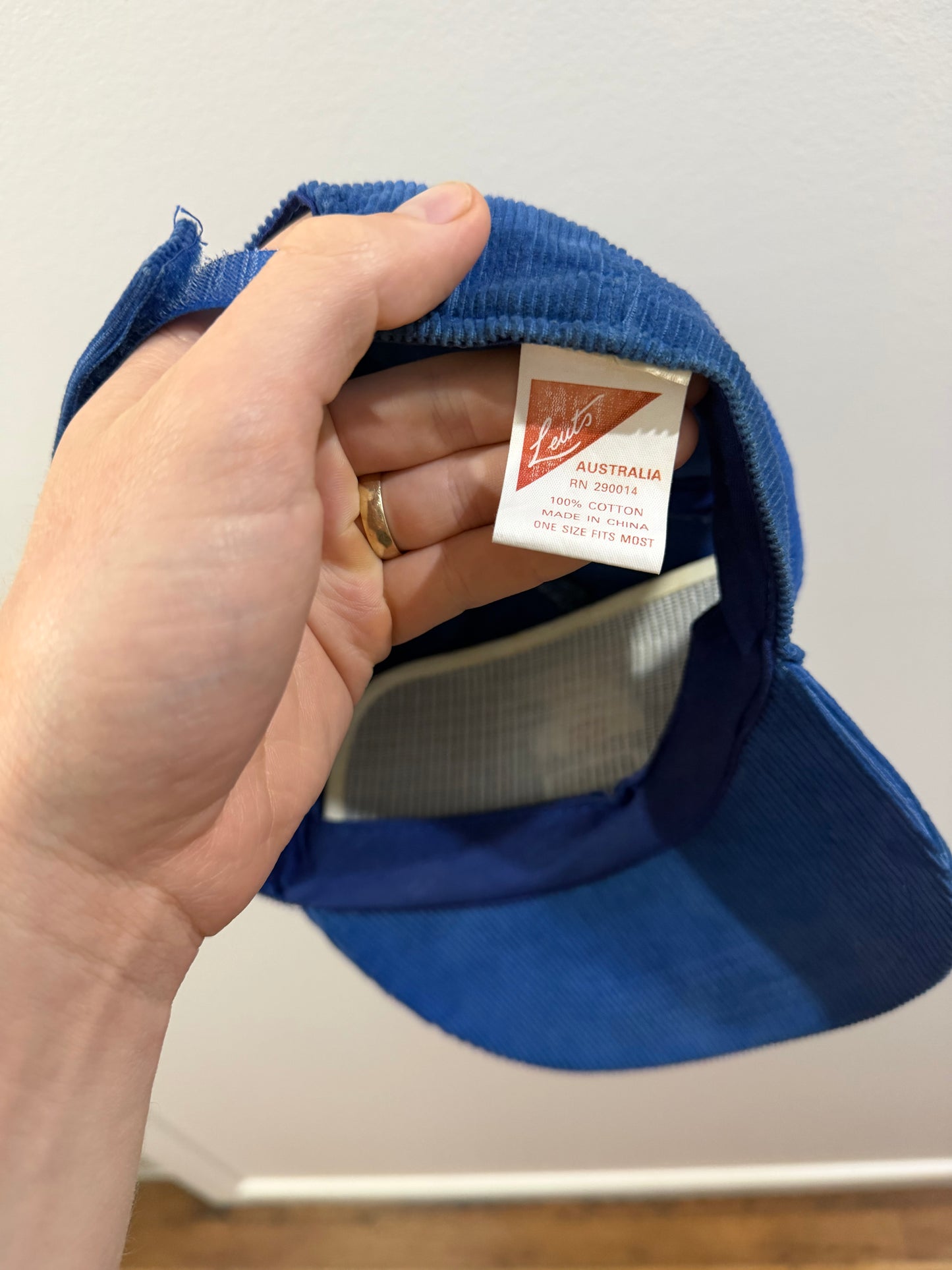 NSW Tooheys Blues State of Origin Corduroy Hat