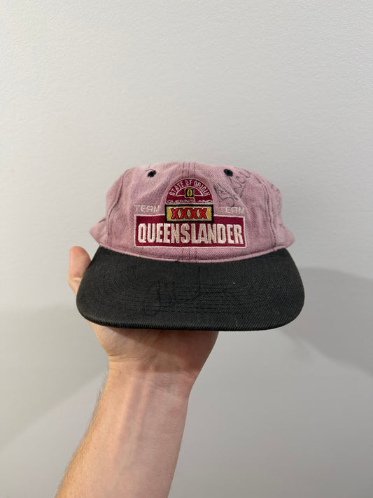 QLD Maroon State of Origin XXXX Signed Hat