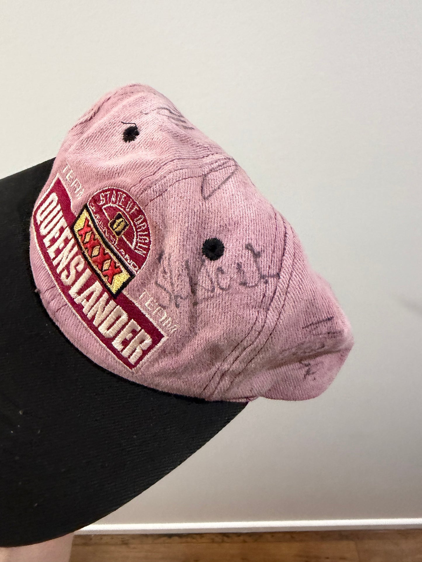 QLD Maroon State of Origin XXXX Signed Hat