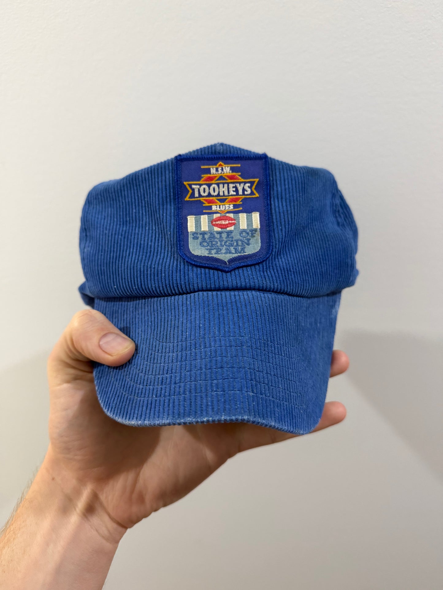 *Broken Brim - NSW Tooheys Blues State of Origin Corduroy Hat