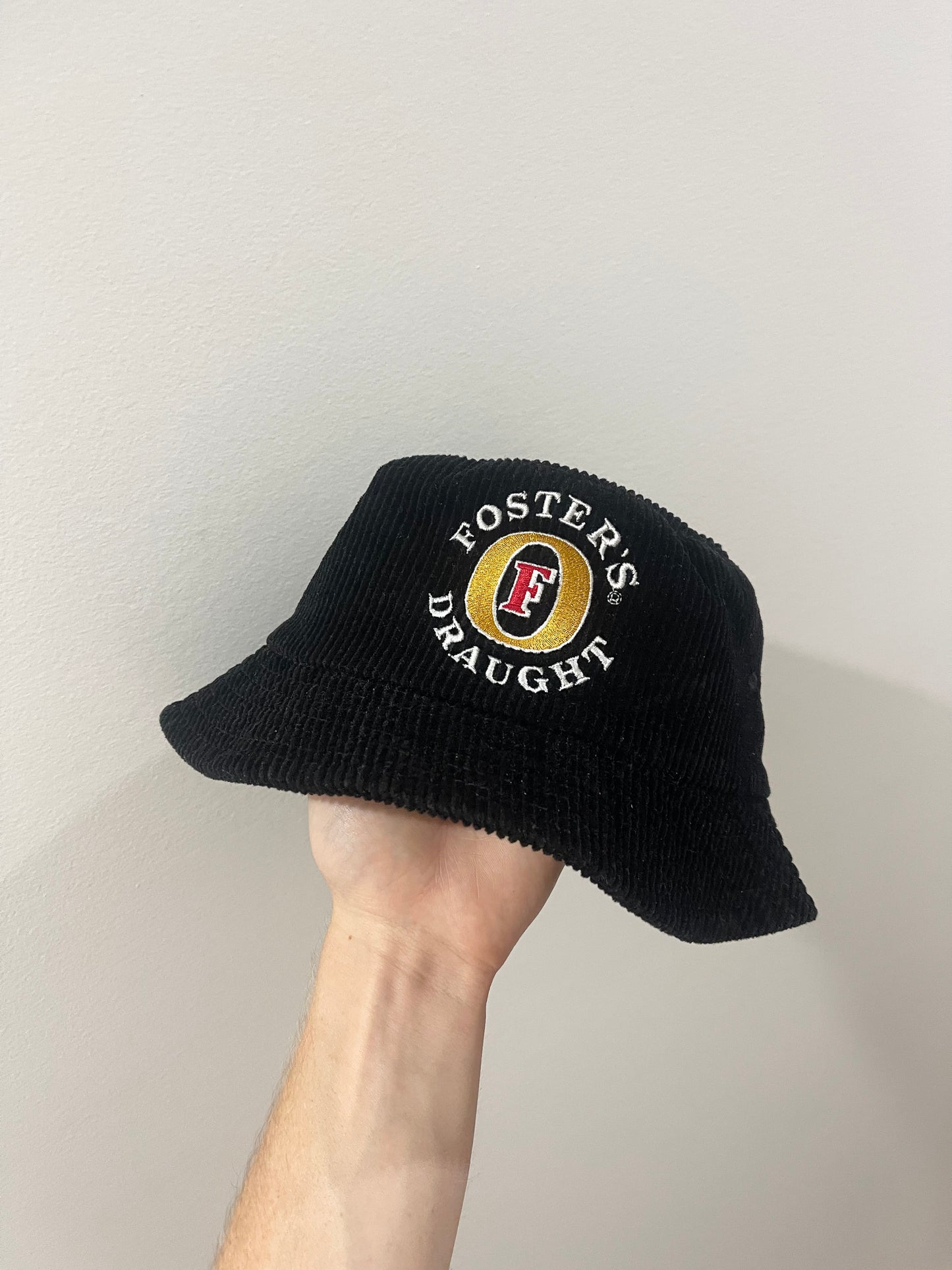 Fosters Draught Coduroy Bucket Hat